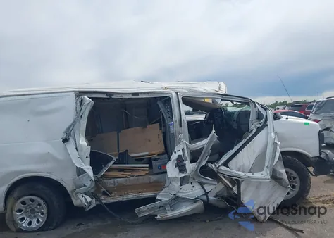 2011 Chevrolet Express 1500 Work Van from USA, damaged, VIN 1GCSGAFX7B1125833